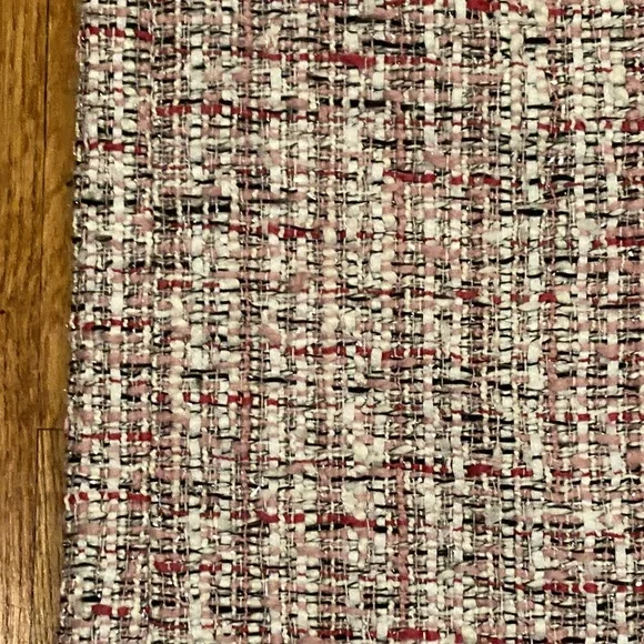 White House Black Market NWT Pink and White Skirt Size 10 - Picture 5 of 10